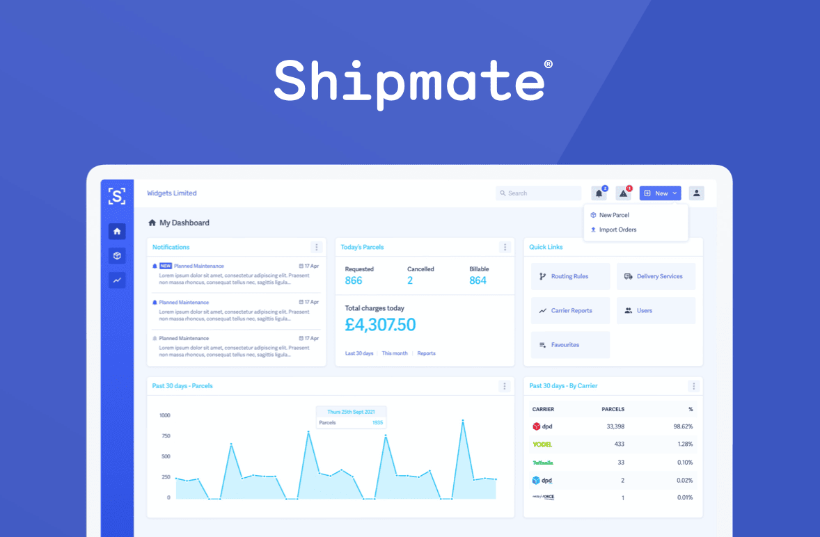 Simplified shipping for growing merchants.